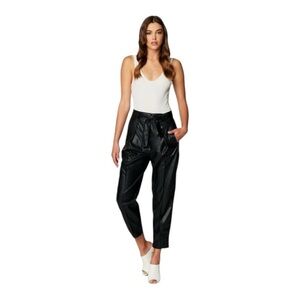 Faux Leather Black Pants | Blank NYC - Size 30